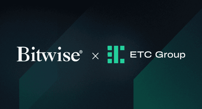 Bitwise Acquires ETC Group, Europe’s Leading Physical Bitcoin ETP Issuer