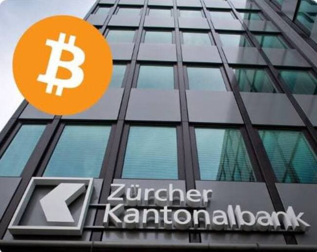 Switzerland’s Zurich Cantonal Bank Embraces Bitcoin &amp; Ethereum Trading Options