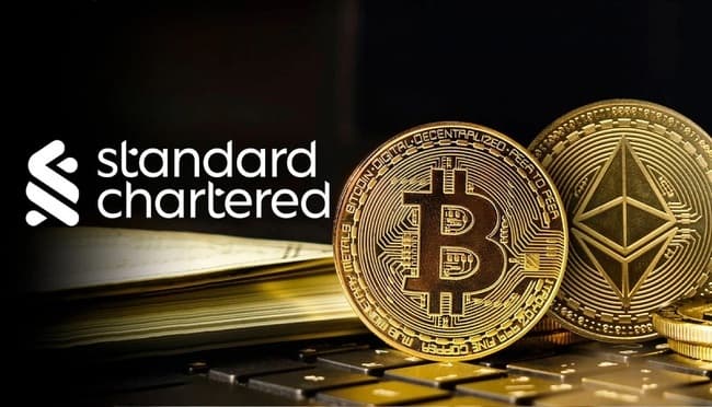 StanChart Launches Institutional Spot Trading for Bitcoin and Ether