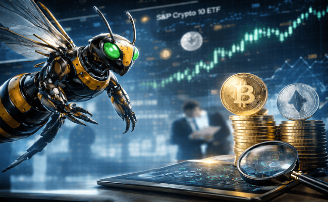 Cyber Hornet Seeks Approval for S&amp;P Crypto 10 ETF Amid Competition