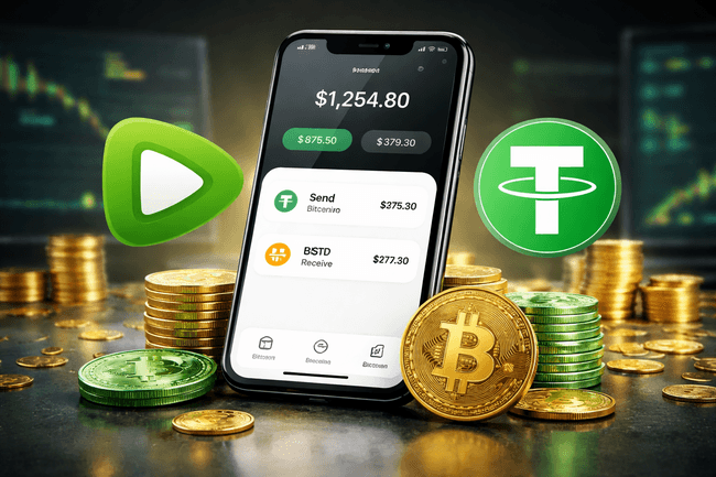 Tether Powers Rumble Wallet with USA₮ Stablecoin for Faster Creator Payouts