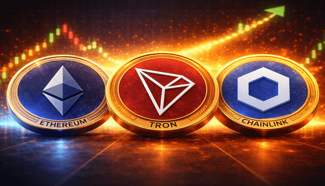 Best Cryptocurrencies to Buy Now – Ethereum, Tron, Chainlink