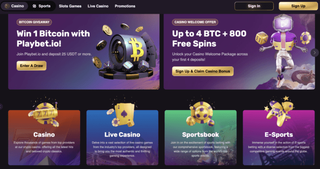 Playbet.io Casino Review For 2026 – Playbet.io Casino and Sports Bonus and Review